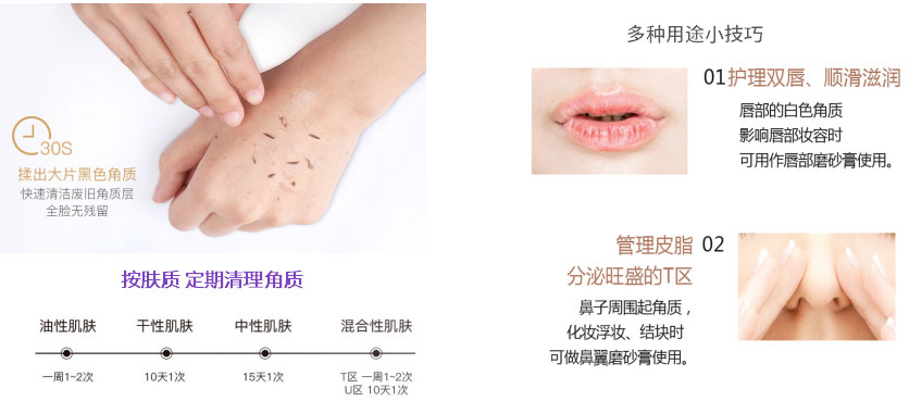 面部去角質磨砂膏